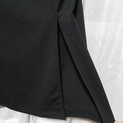 (チ)Lサイズ　黒色　タイトスカート　スリット　春夏の画像