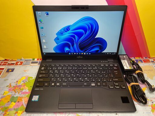 JC0457 極美品 富士通 LIFEBOOK U939/B LTE搭載 第8.5世代ノート