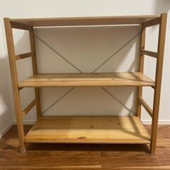 無印良品で購入した棚を差し上げます。