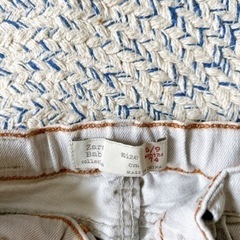 ZARA Baby クラッシュデニム　グレー系の画像
