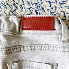 ZARA Baby クラッシュデニム　グレー系の画像