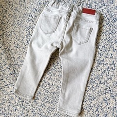 ZARA Baby クラッシュデニム　グレー系の画像