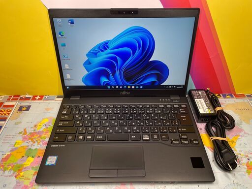 JC0460　LTE搭載 極美品 富士通 LIFEBOOK U939/B  第8.5世代　SSD256　軽量　爆速