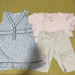 子供服　まとめ売り3点　女の子　　    サイズ140