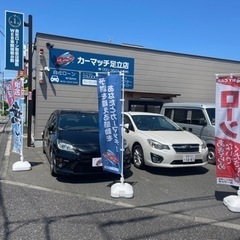 ⭐️空き時間を活かし　中古車販売店にて展示車両の洗車の画像