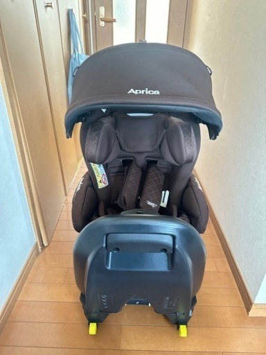 子供用品 ベビー用品 チャイルドシートAprica：フラディアグロウ デラックス ISOFIX ブラウンDX