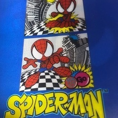 新品　USJ スパイダーマン　3D クリアファイル 2枚セットの画像