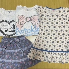 子供服　まとめ売り4点　女の子　　    サイズ140