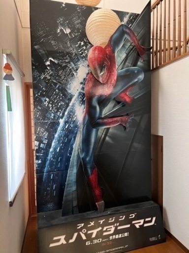超希少！スパイダーマン広報看板！