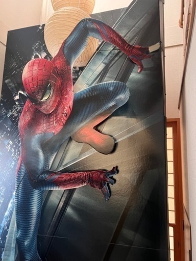 超希少！スパイダーマン広報看板！