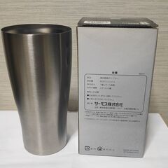 サーモス真空断熱タンブラー 600ｍｌ シルバー THERMOSの画像