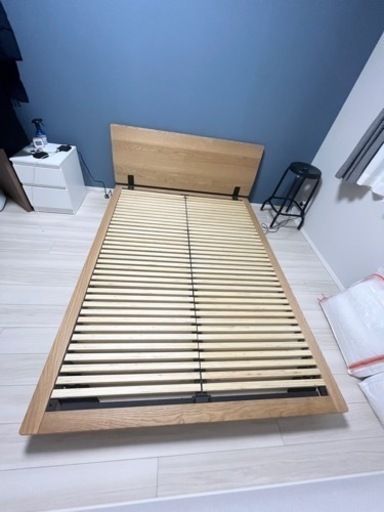 無印　ベッドフレーム　ダブル