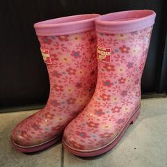 長靴　レインシューズ　キッズ　18cm