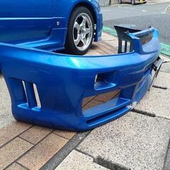R34 スカイライン用 EUROU製フロントエアロバンパーの画像
