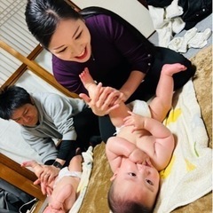 生後1ヶ月からの綾瀬市ベビーマッサージ教室の画像