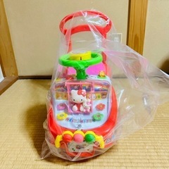 ハローキティ手押し車/乗用玩具/子供用品 ベビー用品 おもちゃの画像
