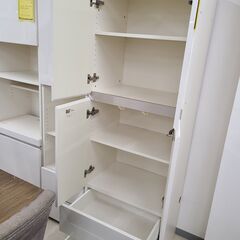 J4907　パモウナ　キャビネット　SW-600　ホワイト　クリーニング済　【リユースのサカイ柏店】　参考価格63,800円の画像