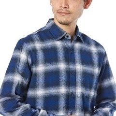 [Amazon Essentials] フランネルシャツ 長袖 メンズ　Sの画像