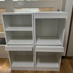 家具 収納家具 dinos ディスプレイラック　ホワイト　5個セット　カラーボックス