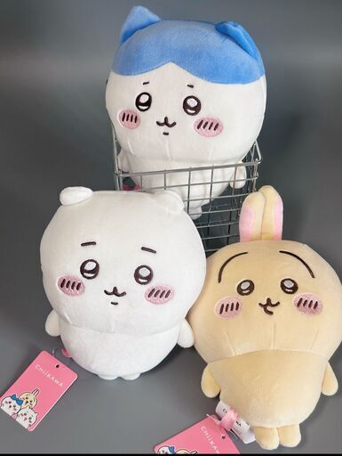 ちいかわchiikawa　MINISO限定 ちいかわ&ハチワレ&うさぎ