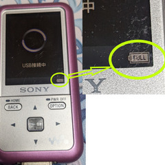 🎶SONYウォークマン  🎶NW-S615F 2GB ピンクの画像