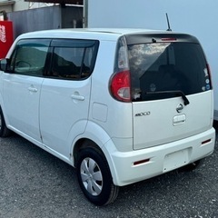 日産モコ NISSAN MOCO DBA-MG33S平成23年式 660cc ABS,PW,PS ナビ,キー2個付 軽自動車. 予備のスノータイヤ4本付きの画像