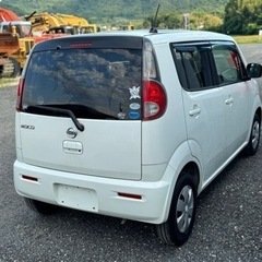 日産モコ NISSAN MOCO DBA-MG33S平成23年式 660cc ABS,PW,PS ナビ,キー2個付 軽自動車. 予備のスノータイヤ4本付きの画像