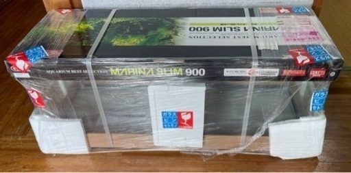 【新品】GEXマリーナ900スリム水槽