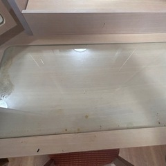 家具 天然木ドレッサー無料【土日】【美品の椅子付き】【木材】の画像