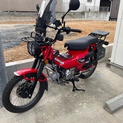 2023年　JA65 CT125 ハンターカブ　レッド