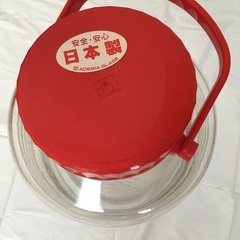 梅酒用ガラス瓶8L日本製の画像