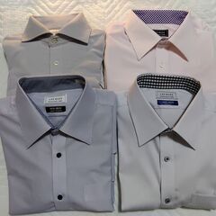 【元値 ２万円以上】LES MUES　ノンアイロンシャツ　4枚