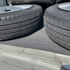 ★★ワゴンR 純正タイヤホイール　155/65R14  まだ使えますの画像