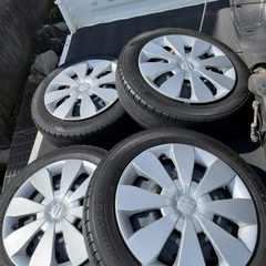 ★★ワゴンR 純正タイヤホイール　155/65R14  まだ使えます
