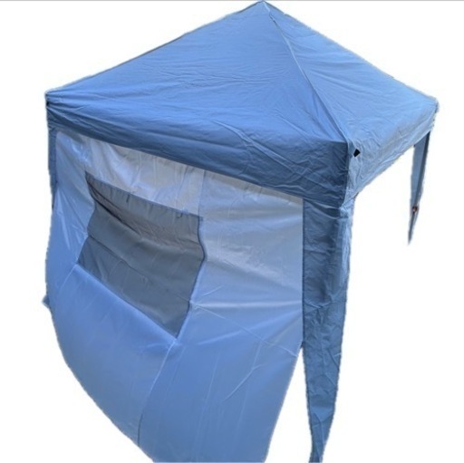 ワンタッチ【タープテント】3段階調節 2.5m UVカット 耐水防水 スチール