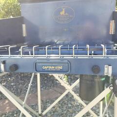 キャプテンスタッグ(CAPTAIN STAG) バーベキュー2バーナーコンロの画像