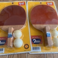 卓球ラケット2個セット！Butterfly バタフライ