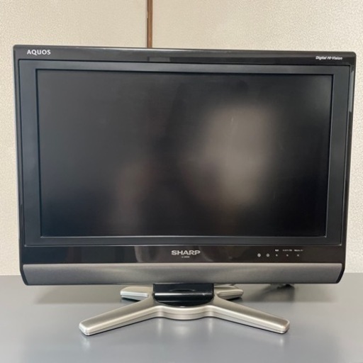 【終了しました】美品 液晶テレビ シャープ アクオス LC-20D50 リモコンなし