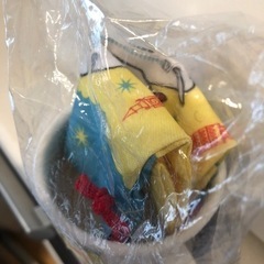 飛行機コップ　2つの画像