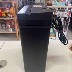Nakabayashi  パーソナルシュレッダ　HES-101  2021年製　細断　黒　ブラック　稼働確認済　中古　③の画像