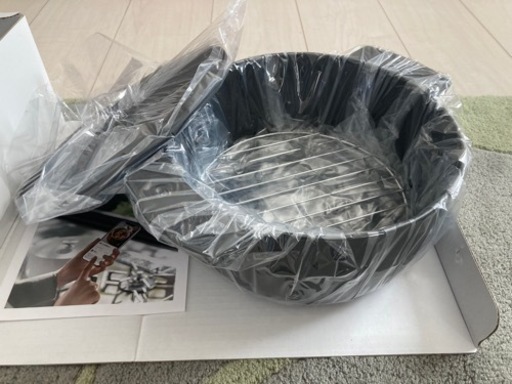 新品未使用　リンナイ　無水調理鍋　レジェロ 22cm　ブラック