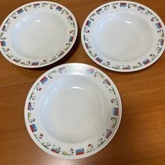 スヌーピー皿　3枚
生活雑貨 食器 プレート