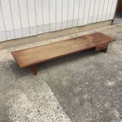 （昭和レトロ）和　栽ち台　裁縫台　引出し付き