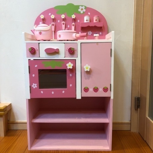 マザーガーデン　いちごのキッチン おもちゃ ままごと