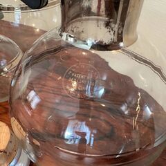 Vintage decorative glass decanters ヴィンテージ装飾ガラス・デカンタの画像