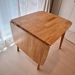 【直接引き取り限定】ダイニングテーブル　デスク　木製の画像