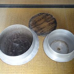 昭和レトロ　羽釜2個セットの画像