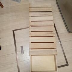 レトロな桐　すのこ引き出し