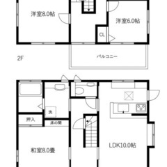 🏢安心の叶えRoom✨『4LDK』伊勢崎市境東✨敷金礼金無料💰✨...