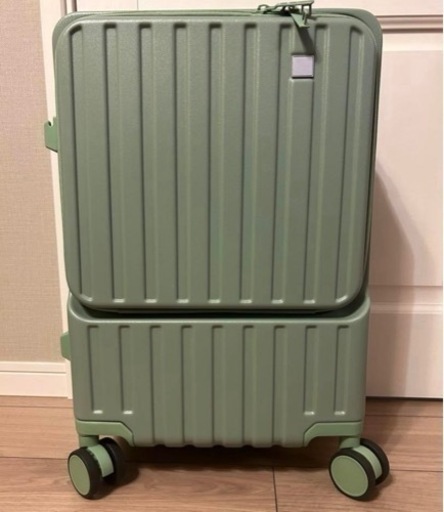フロントオープン スーツケース Sサイズ 機内持ち込み USBポート